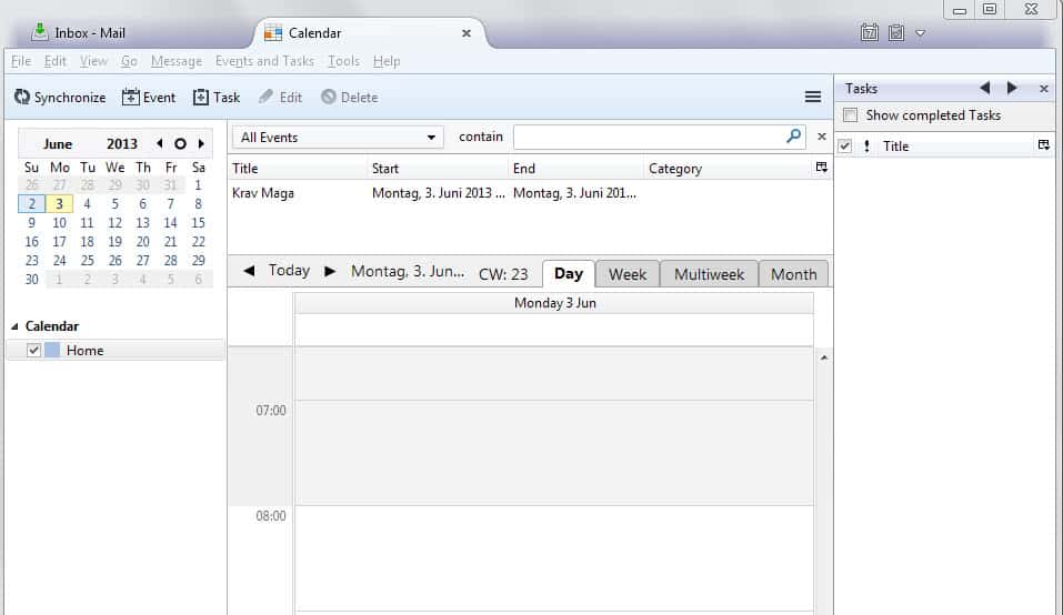 thunderbird lightning calendar
