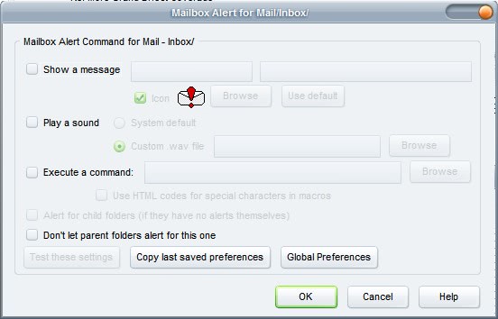 mailbox alert thunderbird