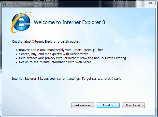 Internet Explorer 8 Final