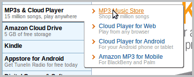 mp3 music store