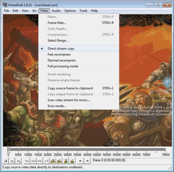 split videos virtualdub