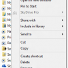 windows 8 right-click menu properties
