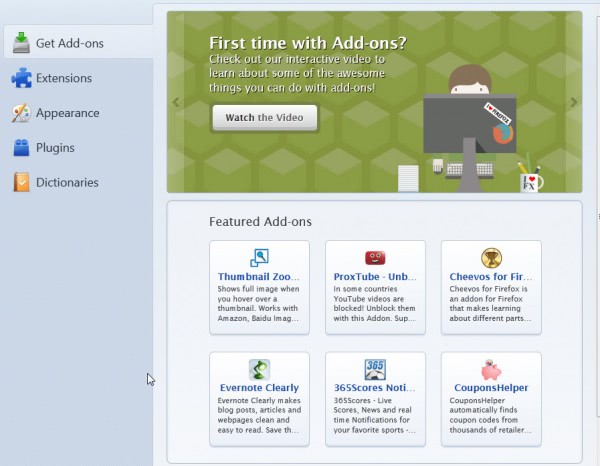 firefox get add-ons firefox get add-ons