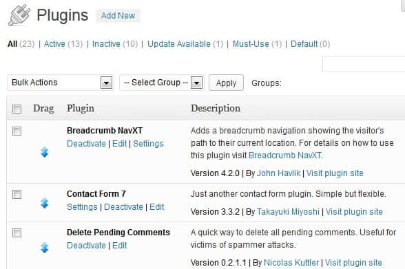wordpress plugin load order