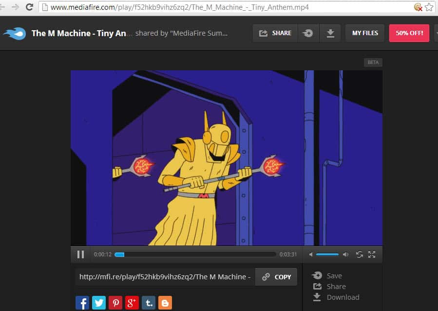 mediafire media streaming