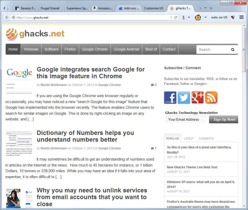 firefox australis 27