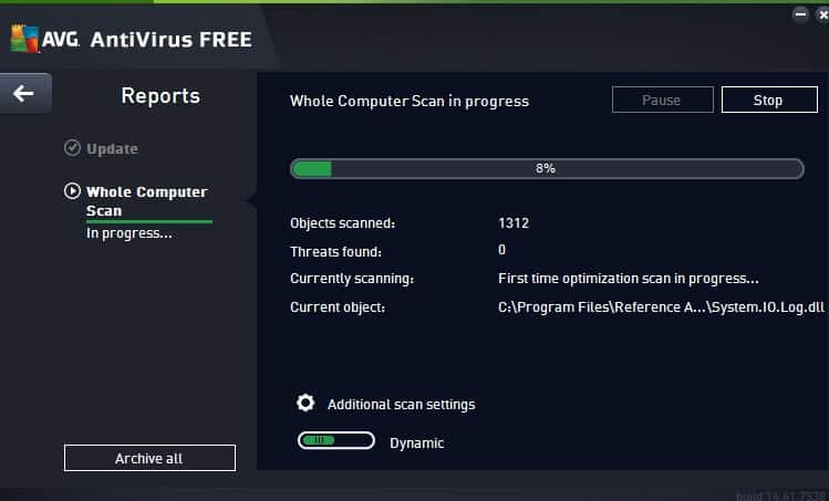 avg antivirus free scan