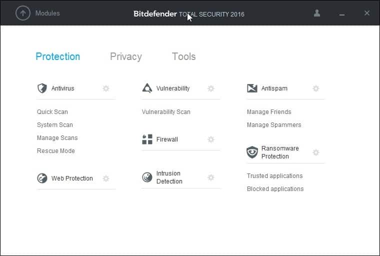 bitdefender total security 2016 protection