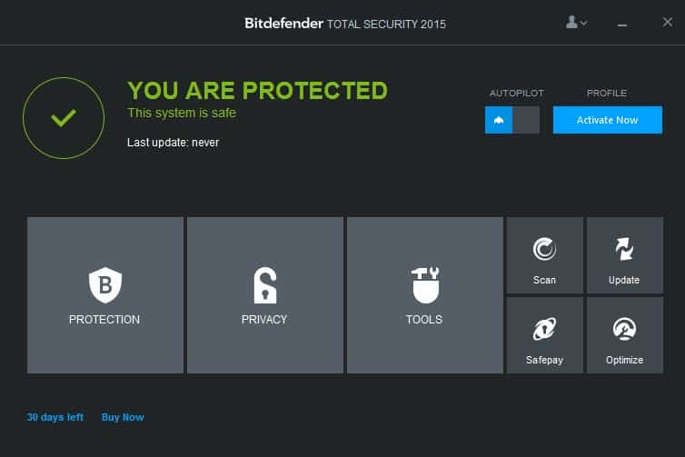 bitdefender total security