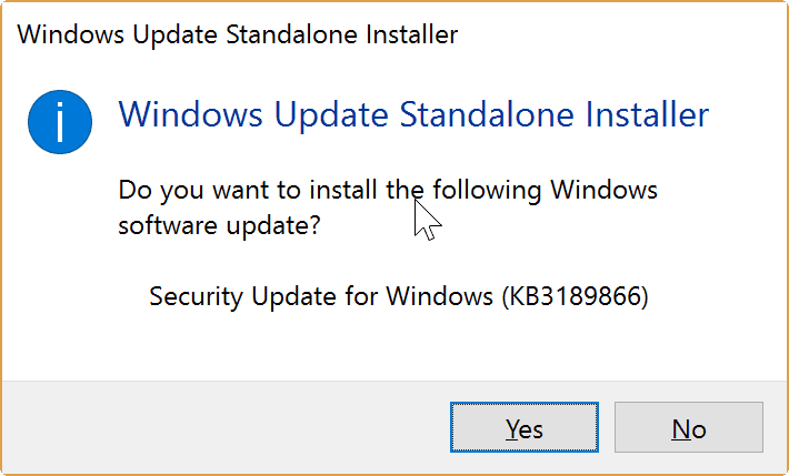 windows update stuck kb3189866