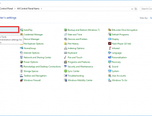 Windows Administrative Tools