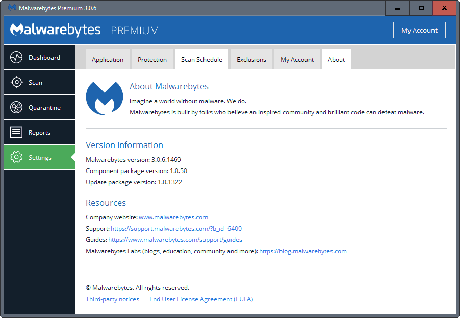 malwarebytes 3.0.6 update