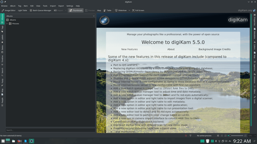 KDE digiKam