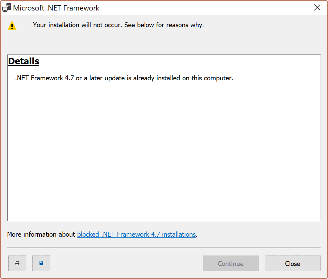 net framework 4.7