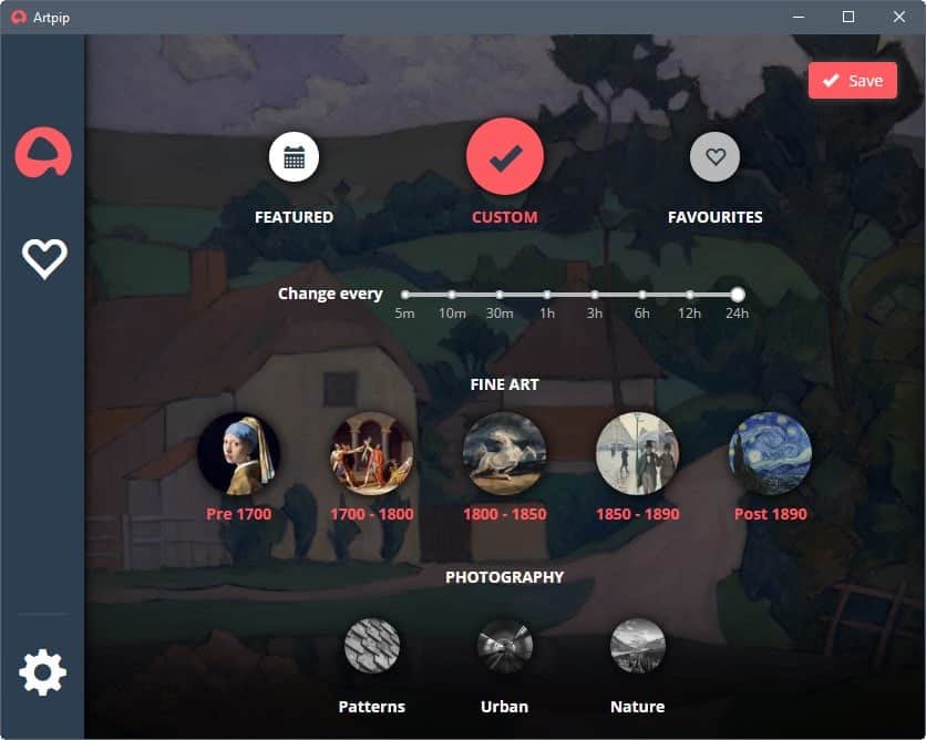 artpip configuration