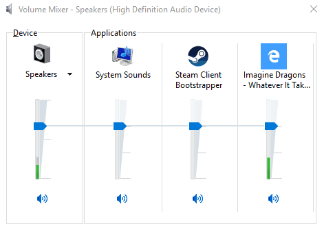edge sound control mixer