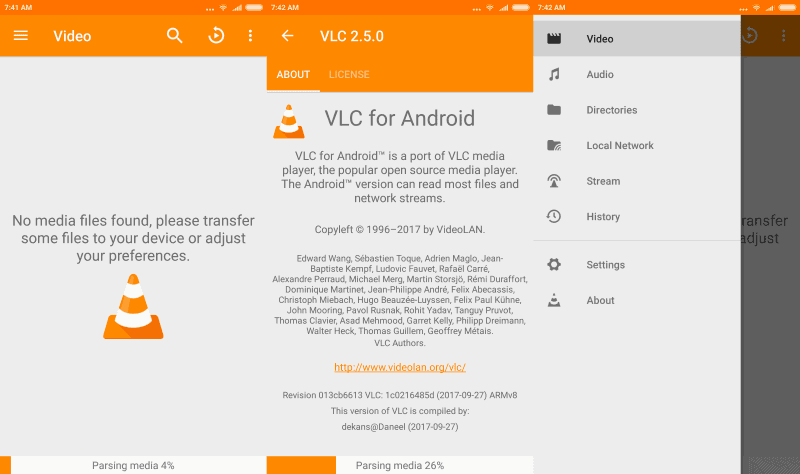 vlc 2.5 for android