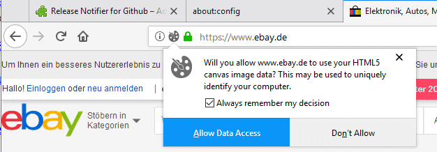 fingerprinting protection