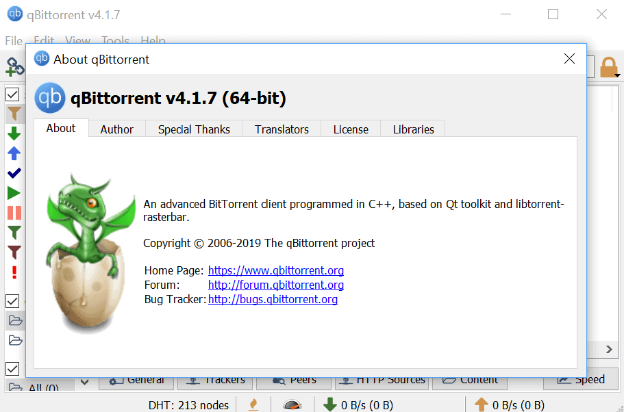 qbittorrent 4.1.7