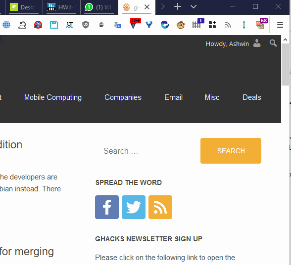 tab manager plus move tabs
