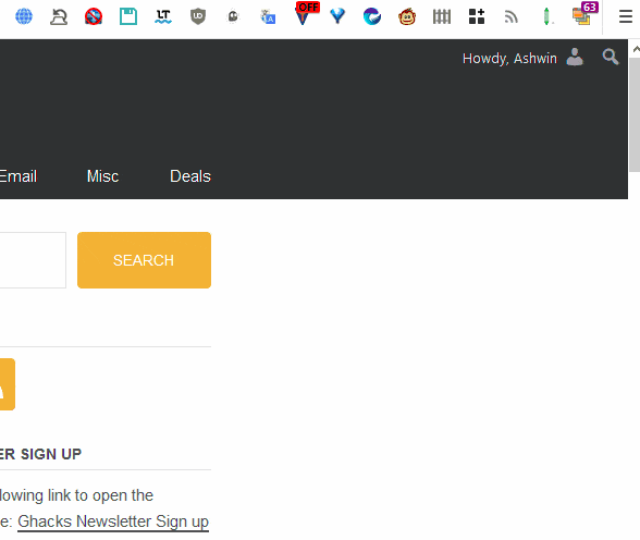 tab manager plus search demo