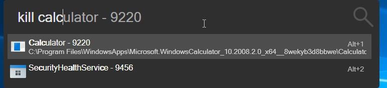 Flow Launcher - kill task