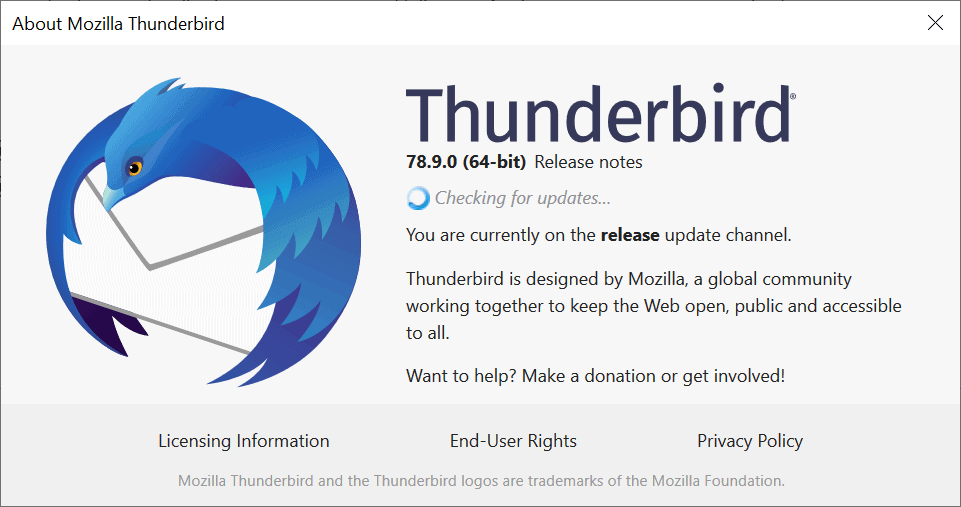 thunderbird 78.9.0
