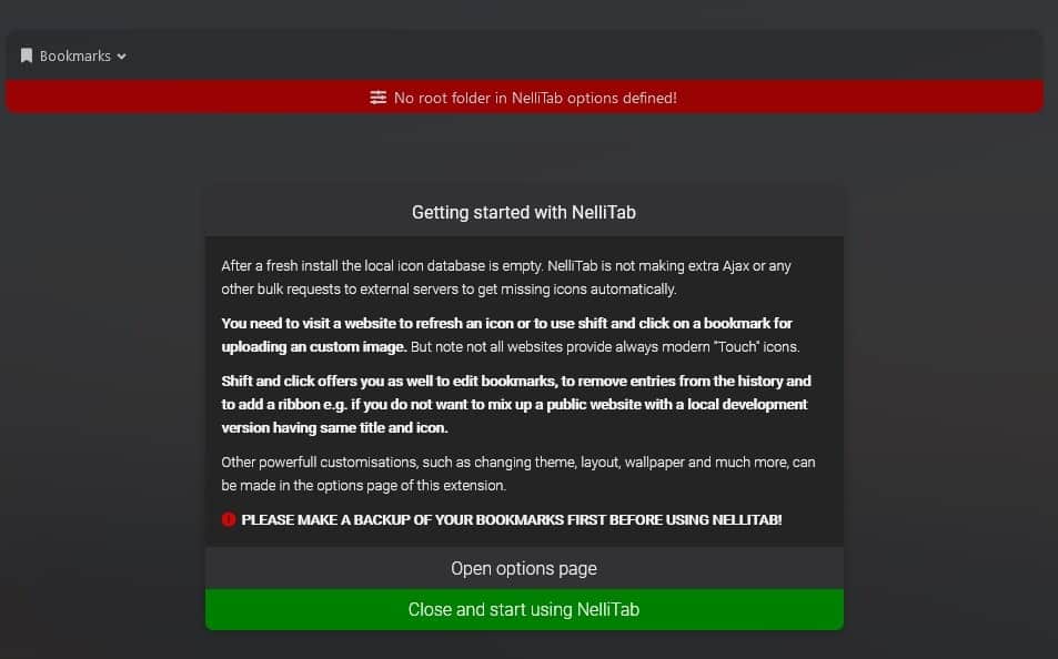 NelliTab get started