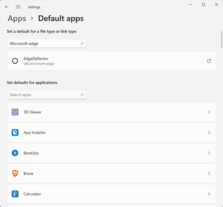microsoft edge redirect to other browser