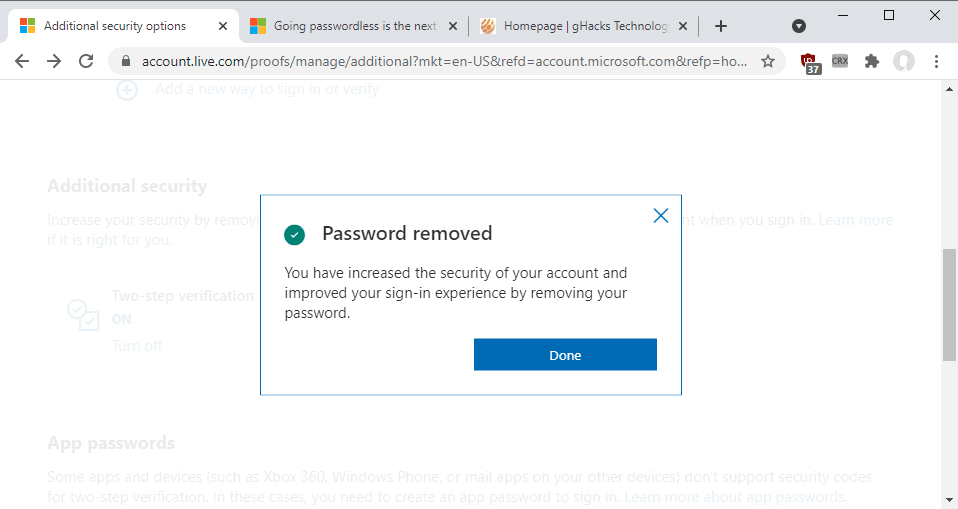 password removed