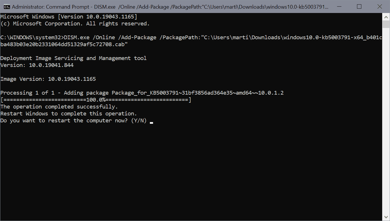 windows 10 upgrade to 21h2