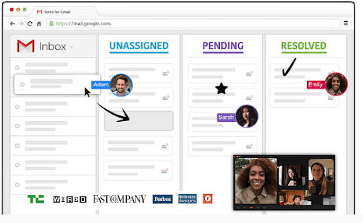 12. The Sortd Gmail extensions lets you organize emails and tasks into lists