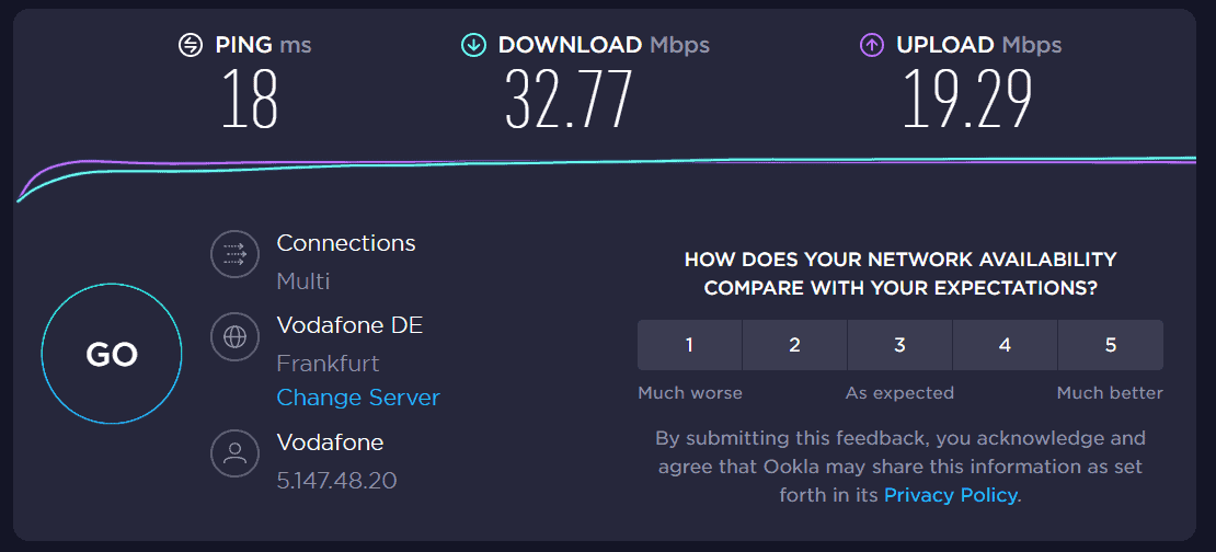avast vpn speed