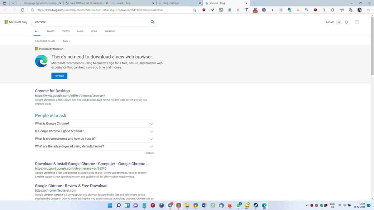 microsoft edge chrome