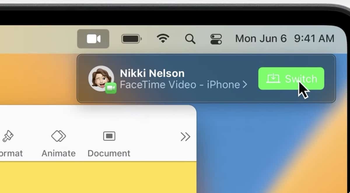 macOS Ventura Facetime handoff Continuity