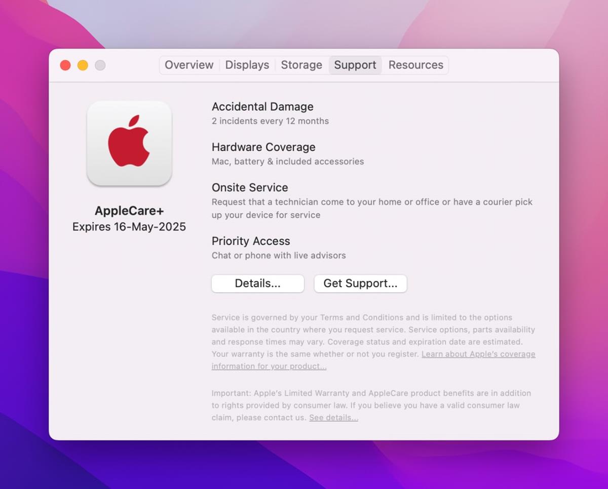 AppleCare+ old coverage plan