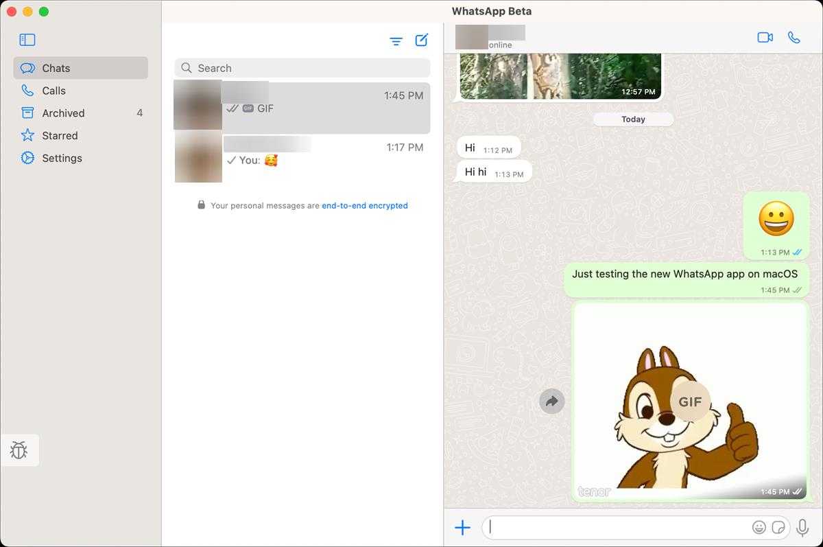 WhatsApp's native app for macOS enters public beta