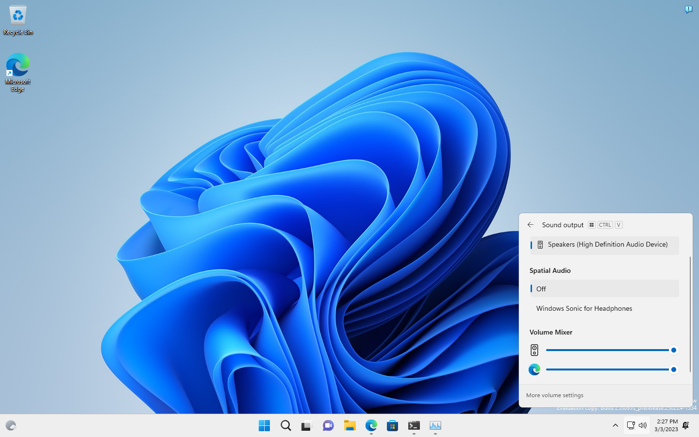 windows 11 volume mixer