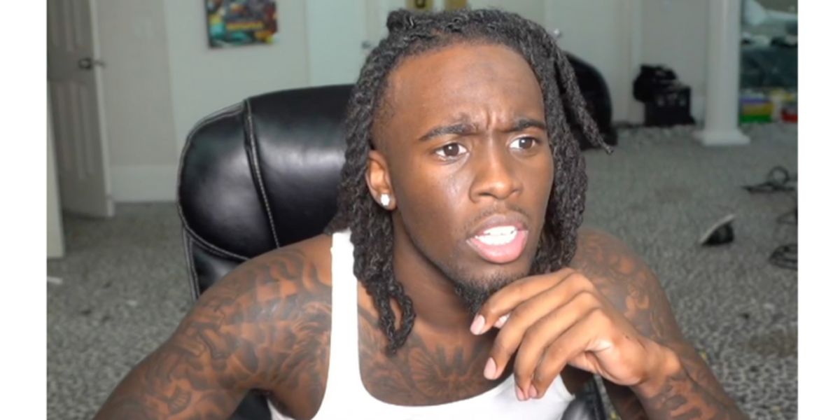 why was Kai Cenat banned on Twitch