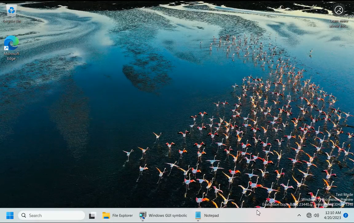 taskbar labels windows 11