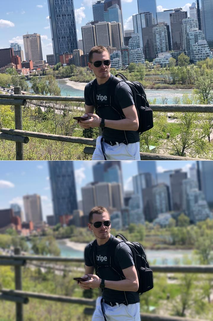 Background Blur effect in Photos App Windows 11