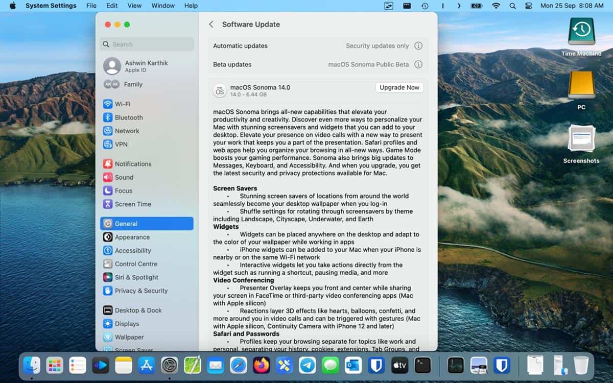 What is new in macOS 14 Sonoma