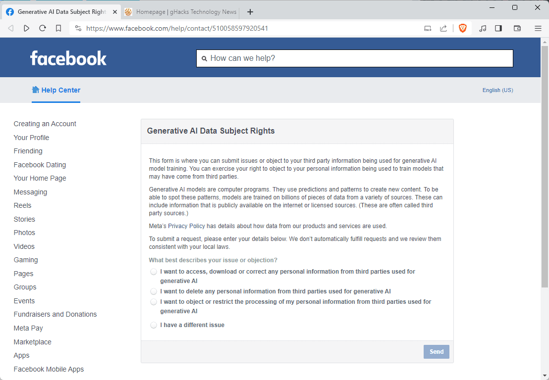 facebook meta generative ai