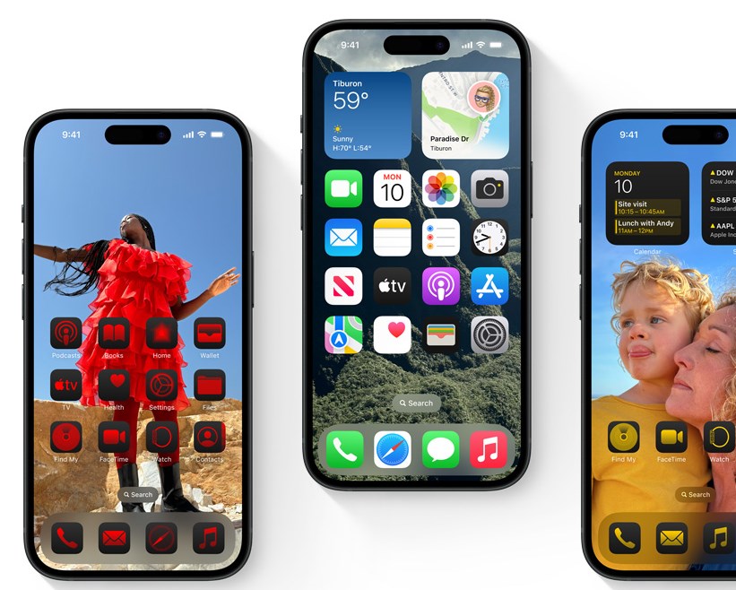 New Customization options in iOS 18