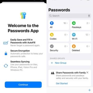 Passwords App in iOS 18