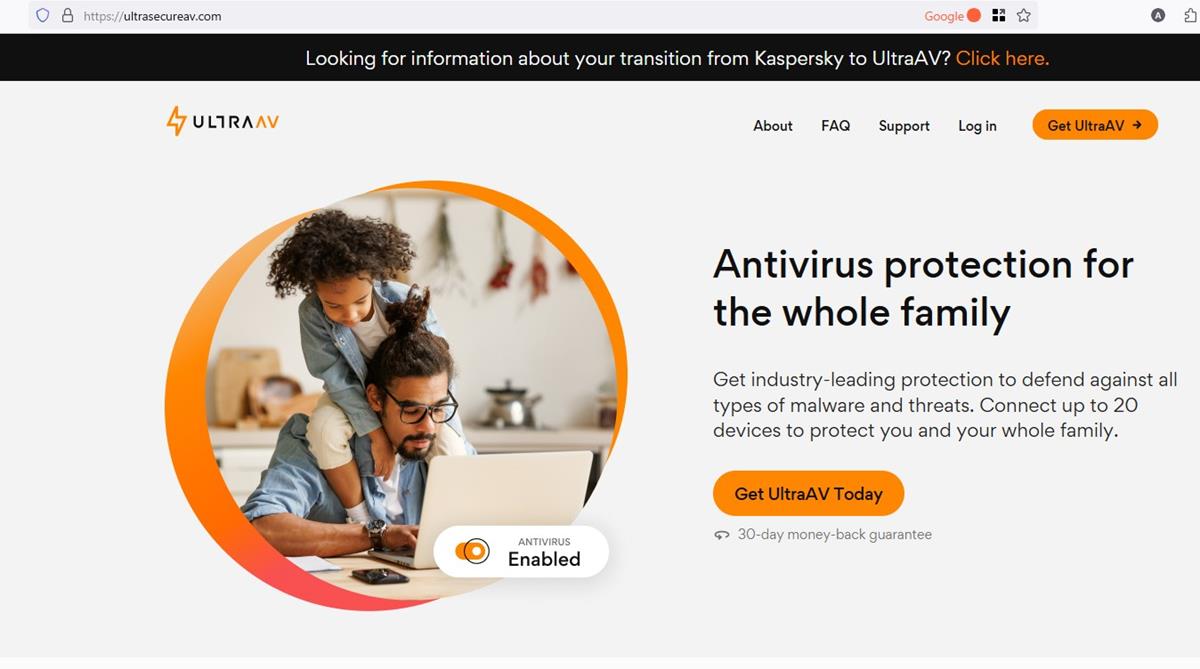 US Kaspersky users say their antivirus was replaced by UltraAV
