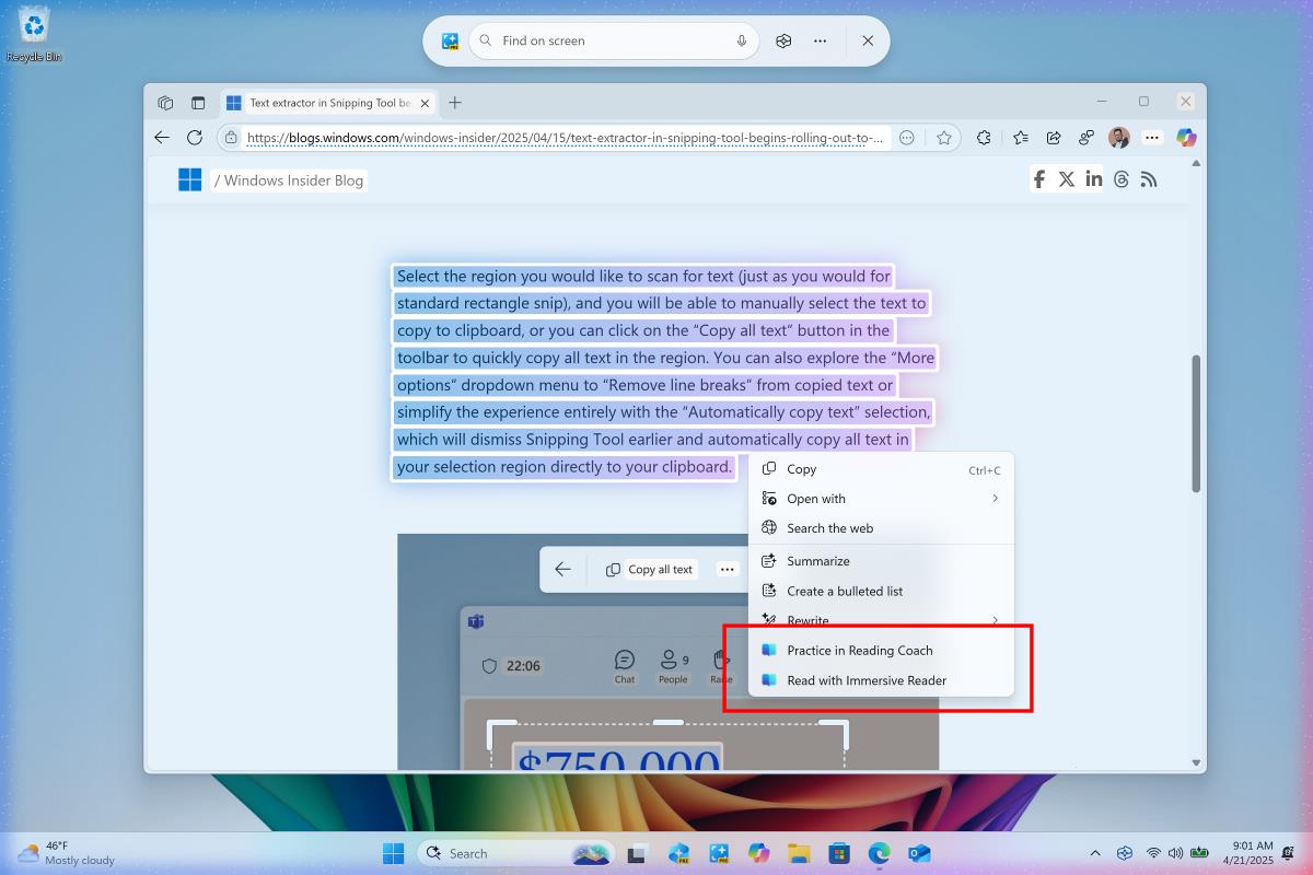 Microsoft unveils new Click to Do features for Copilot+ PCs